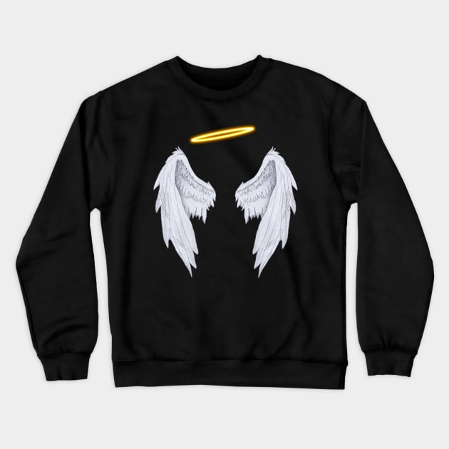 cute wings Crewneck Sweatshirt by lunareclipse.tp